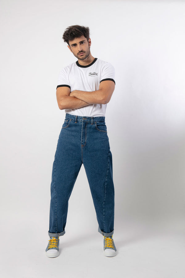 Pantalons texans amples per a homes